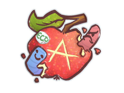 Fruits And Veggies Sticker Collection image
