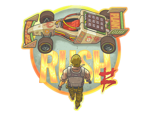 Auto Racing Sticker Collection image