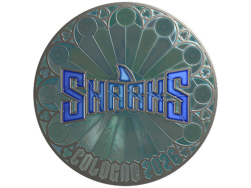 Sticker | Sharks Esports (Foil) | Cologne 2026