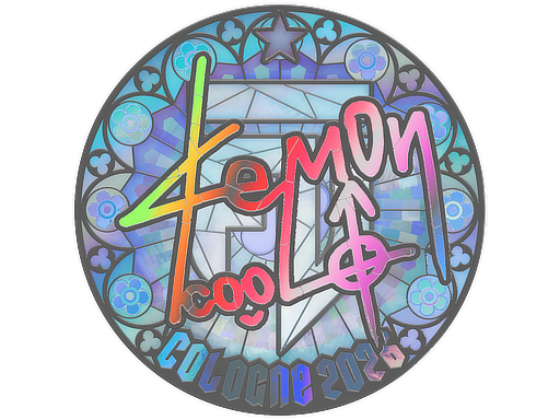 Sticker | dem0n (Holo) | Cologne 2026