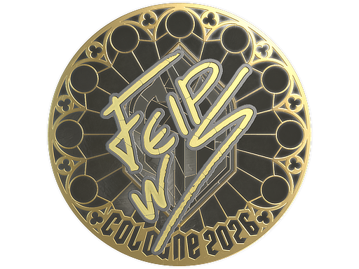 Sticker | felps (Gold) | Cologne 2026