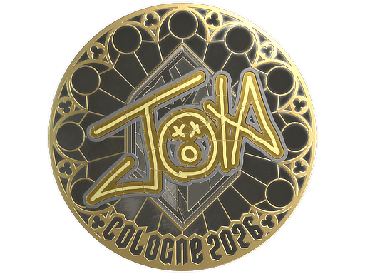 Sticker | JOTA (Gold) | Cologne 2026